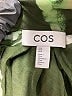 Cos 100% Rayon Camo Green Long Sleeve Blouse Size 8 - photo 7