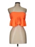Amiani Orange Sleeveless Top Size L - photo 1