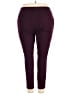 Calvin Klein Solid Burgundy Active Pants Size 18 - photo 2