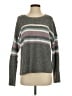 Pinque Stripes Gray Pullover Sweater Size S - photo 1