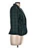 Nanette Lepore 100% Wool Plaid Green Wool Blazer Size 12 - photo 4