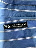 Zara Blue Long Sleeve Blouse Size S - photo 7