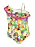 Lands' End Print Yellow One Piece Swimsuit Size 10 - photo 2