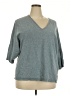 J.Jill Teal 3/4 Sleeve Top Size 3X - photo 1
