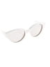 Assorted Brands White Ivory Sunglasses One size - photo 1