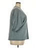 J.Jill Teal 3/4 Sleeve Top Size 3X - photo 4