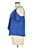 Towne Blue Sleeveless Blouse Size L - photo 5