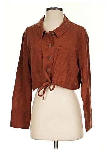 Free People 3/4 Sleeve Button-Down Shirt (view 1)