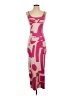Unbranded 100% Polyester Graphic Pink Casual Dress Size S - photo 1