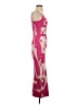 Unbranded 100% Polyester Graphic Pink Casual Dress Size S - photo 4
