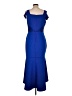 En Focus Studio Blue Cocktail Dress Size 12 (petite) - photo 2