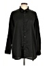 Missguided 100% Polyester Solid Black Long Sleeve Blouse Size 10 - photo 1