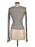 Jolie Gray Long Sleeve T-Shirt Size L - photo 2