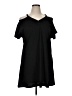 Amaryllis Solid Black Casual Dress Size XL - photo 1