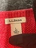 L.L.Bean Red Pullover Sweater Size L - photo 7