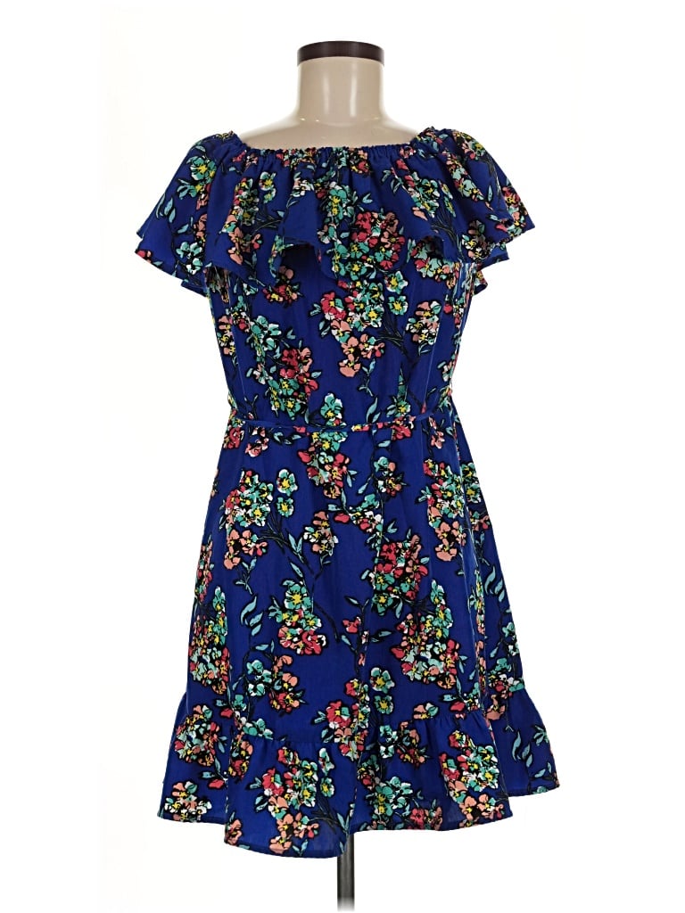 Pre-owned Merona Cocktail Dress In Blue