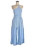 Anrabess Solid Blue Jumpsuit Size M - photo 1