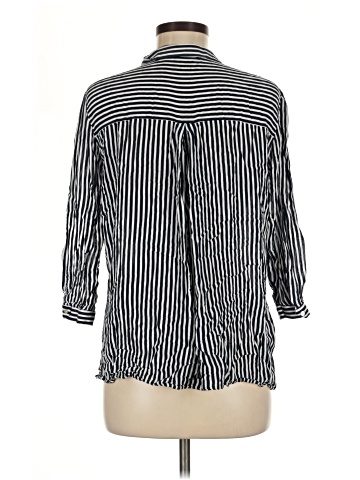 Zara Basic 3/4 Sleeve Button-Down Shirt (view 2)