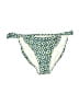 Shade & Shore Print Green Swimsuit Bottoms Size M - photo 1