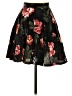 Aqua Floral Black Formal Skirt Size XS - photo 1
