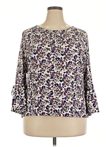 Liz Claiborne Career 3/4 Sleeve Blouse (view 1)