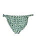 Shade & Shore Print Green Swimsuit Bottoms Size M - photo 2