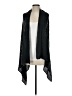 Unbranded 100% Acrylic Chevron-herringbone Gray Black Cardigan Size S - photo 1