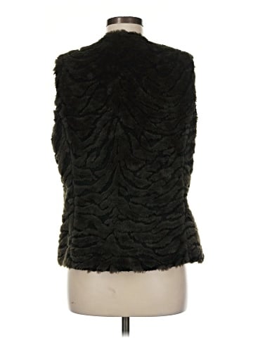 Dana Buchman Faux Fur Vest (view 2)