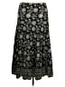 Max Studio Paisley Black Casual Skirt Size L - photo 2