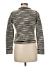 Ann Taylor LOFT Tweed Silver Jacket Size M (petite) - photo 2
