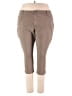 Coldwater Creek Solid Brown Khakis Size 22 - photo 1