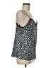 Naked Zebra 100% Polyester Black Sleeveless Top Size M - photo 4
