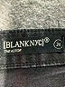 Blank NYC Hearts Black Denim Shorts Size 26 waist - photo 3