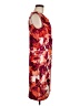 Dana Buchman Print Red Casual Dress Size M - photo 4