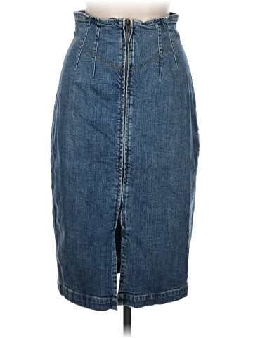 La Vie Rebecca Taylor Denim Skirt (view 1)
