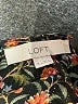 Ann Taylor LOFT Floral Black Short Sleeve Blouse Size M - photo 7