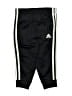 Adidas 100% Polyester Black Track Pants Size 2T - photo 1