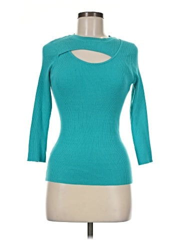 Carmen Carmen Marc Valvo 3/4 Sleeve Top (view 1)