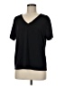 Fabletics Black Short Sleeve T-Shirt Size M - photo 1