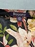 Roaman's Floral Black 3/4 Sleeve Blouse Size 16W - photo 7