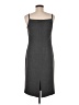 Ann Taylor Solid Gray Casual Dress Size 6 - photo 2