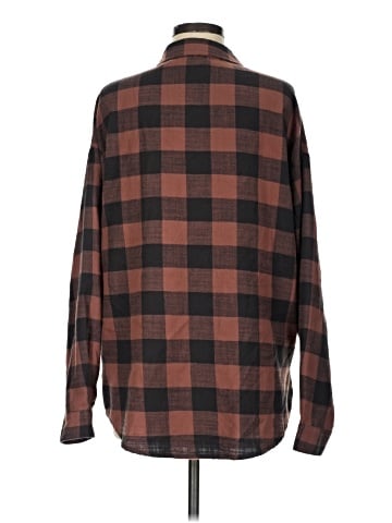 Pink Lily Long Sleeve Button-Down Shirt (view 2)