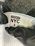 madden nyc 100% Polyester Checkered-gingham Blue Cocktail Dress Size S - photo 4