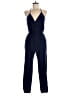 Lulus 100% Rayon Solid Blue Jumpsuit Size M - photo 1