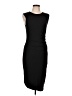 Theory Solid Black Cocktail Dress Size L - photo 1