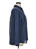 Express Outlet 100% Polyester Blue Long Sleeve Blouse Size XL - photo 4