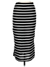 Shein Stripes Black Casual Skirt Size M - photo 1