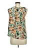 Joie 100% Polyester Orange Sleeveless Blouse Size M - photo 2