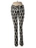 J. McLaughlin Print Black Casual Pants Size 2 - photo 1