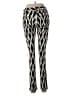 J. McLaughlin Print Black Casual Pants Size 2 - photo 2